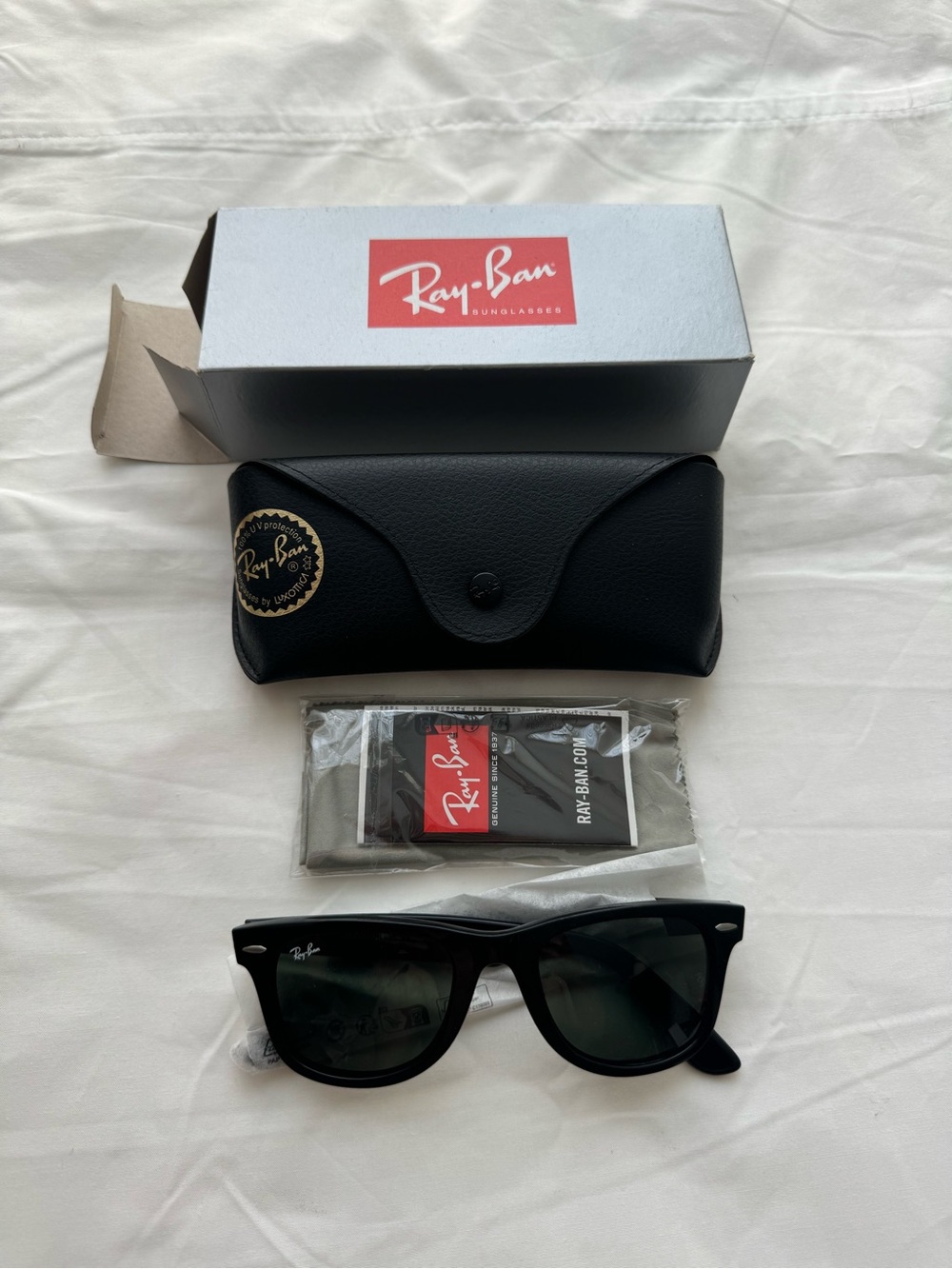 Ray-Ban Black Wayfarer Sunglasses